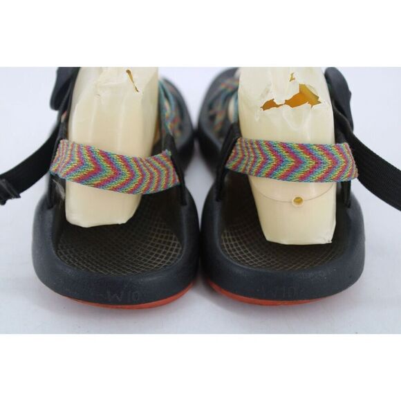Womens Chaco ZX/2 Classic Vibram Fiesta Rainbow Toe Ring Strap Sandals SZ 10 - Picture 8 of 11